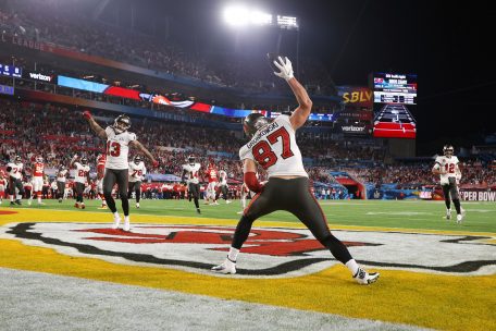 American Football / Brady-Show in Tampa