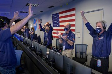 Raumfahrt / Nasa-Rover „Perseverance“ auf dem Mars gelandet