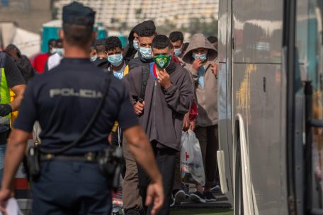 Migranten im vergangenen Herbst auf Gran Canaria: &bdquo;Europa oder Tod&ldquo;