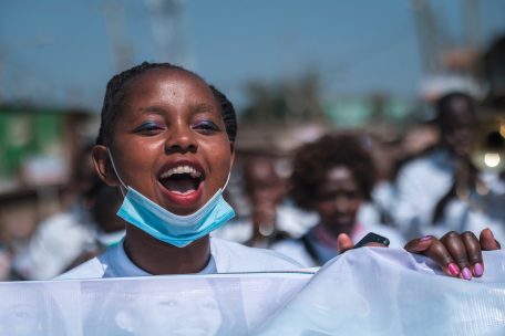 Ges&auml;nge auch in Nairobi, Kenia