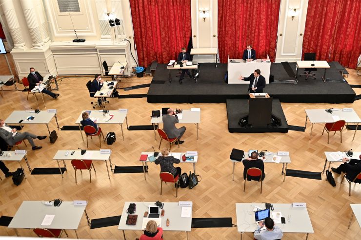 Covid-Gesetz / Chamber stimmt für Verlängerung der Corona-Maßnahmen bis zum 2. April