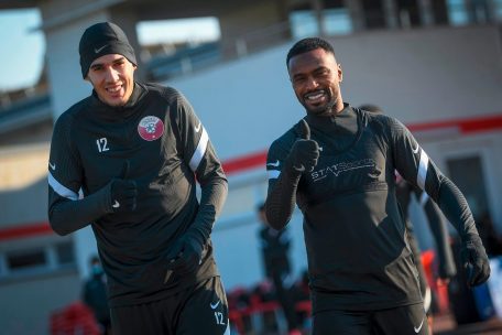 Die Katarer haben sich bereits an das k&auml;ltere Klima in Debrecen gew&ouml;hnt