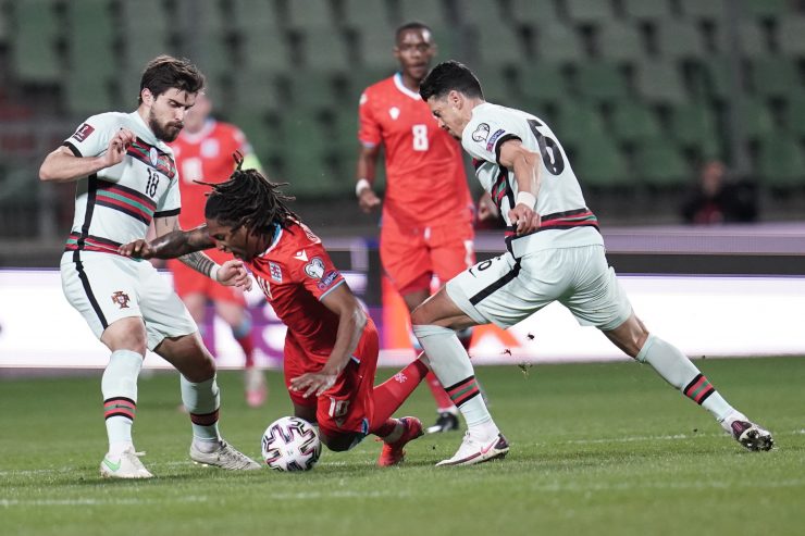 WM-Qualifikation / Eine ganz starke Halbzeit reicht nicht: Luxemburg verliert mit 1:3 gegen Portugal