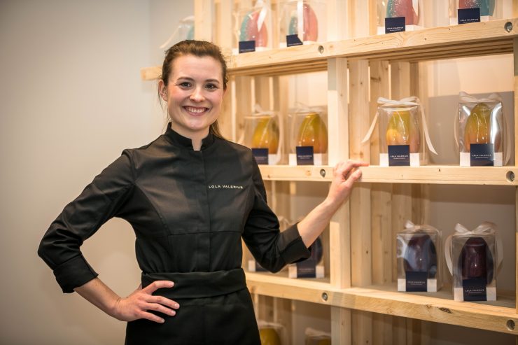 Escher Geschäftswelt / Lola Valerius, Chocolatier du Luxembourg: Ostereier als Kunstwerke