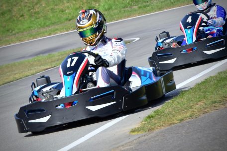 Auch heute noch ein gern gesehener Gast: Dylan Pereira wagte in Monnerich seine ersten Schritte im Motorsport