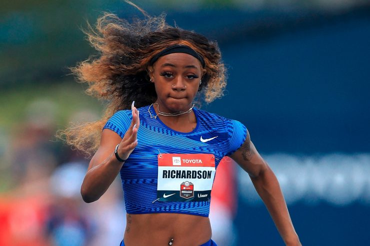 Leichtathletik / Die neue Flo-Jo? Rakete Richardson lässt die USA hoffen