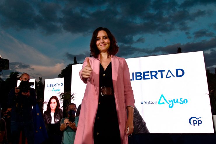 Spanien / Vor Regionalwahlen in Madrid ist wieder von „Roten“ und „Faschisten“ die Rede