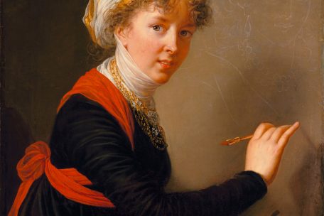 Elisabeth Louise Vig&eacute;e Le Brun, &bdquo;Autoportrait de l'artiste peignant le portrait de l'imp&eacute;ratrice Maria F&eacute;odorovna&ldquo;, 1800