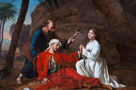 C&eacute;sarine Davin-Mirvault, &bdquo;La mort de Malek-Adhel&ldquo;, 1814