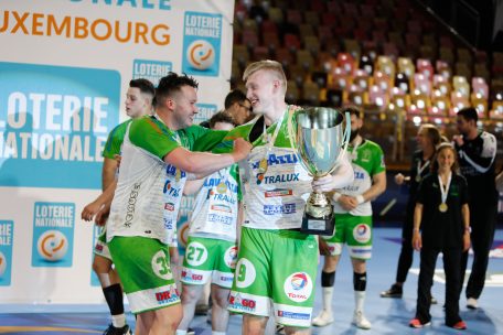 W&auml;hrend L&eacute; Biel (l.) seinen Vertrag in Berchem um zwei Jahre verl&auml;ngert hat, verabschiedet sich Ariel Pietrasik im Sommer