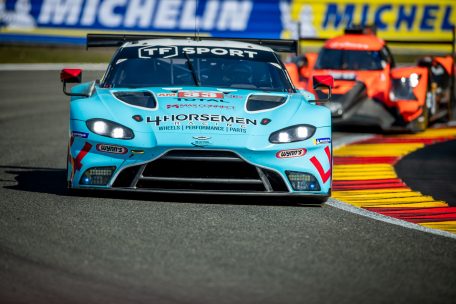 Bei seinem Deb&uuml;trennen f&uuml;r das Team TF Sport fuhr Pereira am 1. Mai gleich aufs Podium