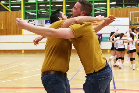 Gro&szlig;e Freude beim Walferdinger Trainerteam