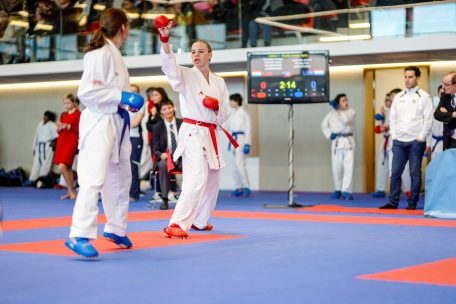  Jenny Warling (l.) und Pola Giorgetti werden die Luxemburger Farben auch im Damen-Wettbewerb vertreten