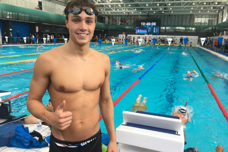 Schwimmen / EM in Budapest: Zweiter Tag, zweiter Landesrekord