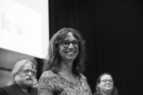 Myriam Cecchetti ist seit 2017 Politikerin bei &bdquo;dei L&eacute;nk&ldquo;