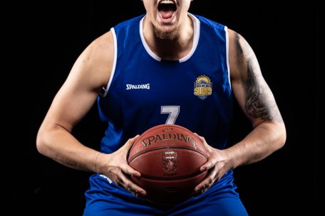 In seiner ersten Profisaison lief Ben Kovac f&uuml;r die Den Helder Suns in den Niederlanden auf