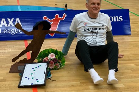 Emotionaler Abend f&uuml;r Andr&eacute; Gulbicki: Nach drei Jahren verabschiedet er sich vom HB Esch