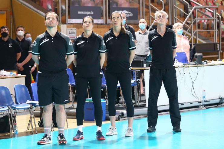 Volleyball / Analyse nach den beiden Turnieren in der Coque: Mit Kämpferherz und Leistungswillen