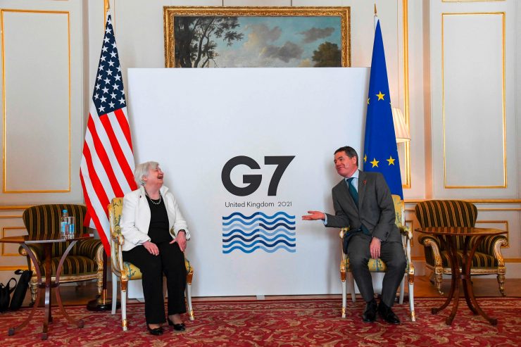 Wirtschaft / G7-Finanzminister wollen höhere Abgaben für internationale Großkonzerne durchsetzen