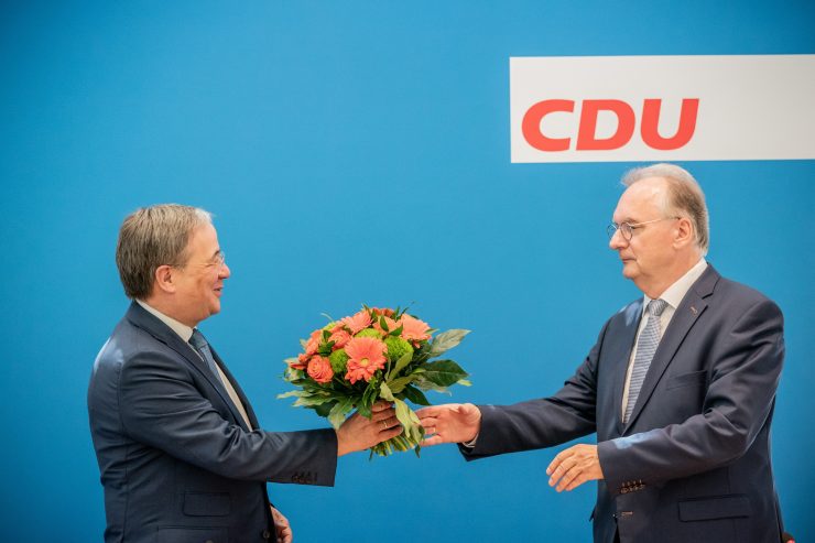 Deutschland / CDU-Chef Laschet fühlt sich nach der Landtagswahl in Sachsen-Anhalt bestätigt