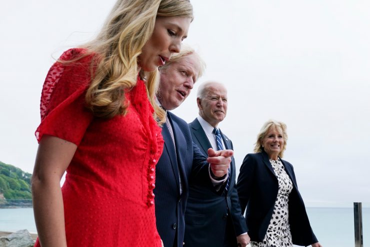 USA/Großbritannien / Präsident Biden und Premier Johnson unterzeichnen neue Atlantik-Charta