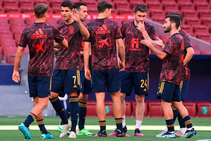 Euro 2021 / Spanische EM-Profis gegen Corona geimpft