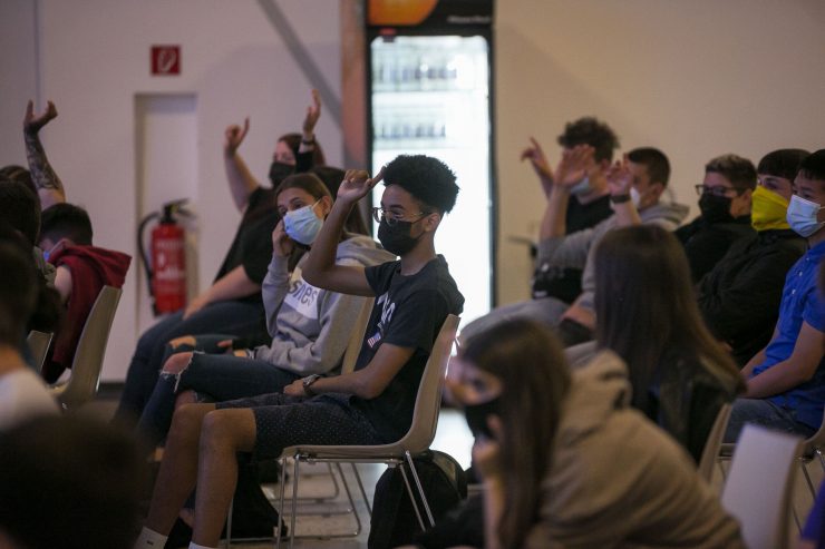 Filmfestival im „Lycée Bel-Val“ / Wie man Schüler sensibilisieren kann