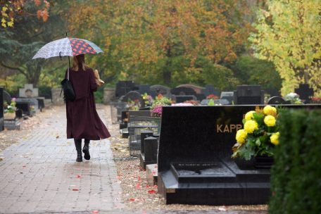 Den Ger&uuml;chten zum Trotz: Auf den Friedh&ouml;fen gibt es noch gen&uuml;gend Platz, versicherte B&uuml;rgermeisterin Lydie Polfer