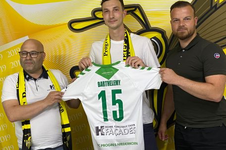 Fußball / Progrès stellt Innenverteidiger Ulysse Barthélémy vor