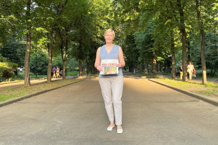 Feature / Riskante Kandidatur in Russland: Wie eine Menschenrechtlerin in die Duma kommen will