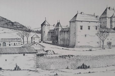 So ähnlich könnte das Hauptschloss in Audun mal ausgesehen haben