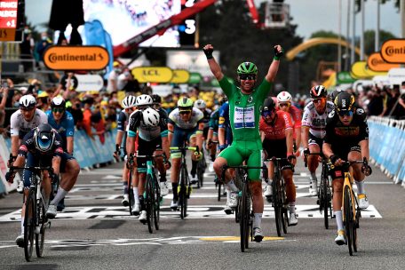 Tour de France / 10. Etappe: Cavendish siegt erneut - nur noch ein Sieg zum Merckx-Rekord