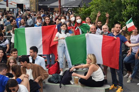 Public Viewing / So erlebte Luxemburg das EM-Finale