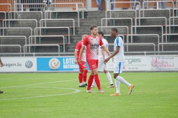 Fußball / Conference League: Swift-Neuzugang Maxime Electeur hat die erste Wahl gewonnen