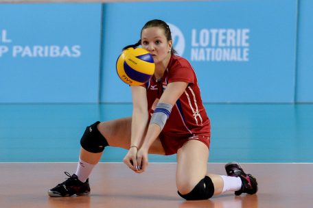 Isabelle Frisch 2013 gegen Zypern