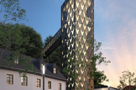 Der Lift wird zum &bdquo;Holleschbierg&ldquo; f&uuml;hren