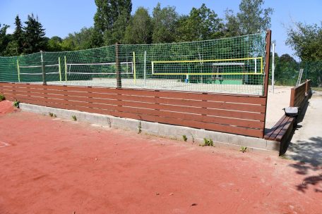 Der Standort der LBO 2021: die Beach-Felder der Gemeinde auf Höhe der Tennisplätze