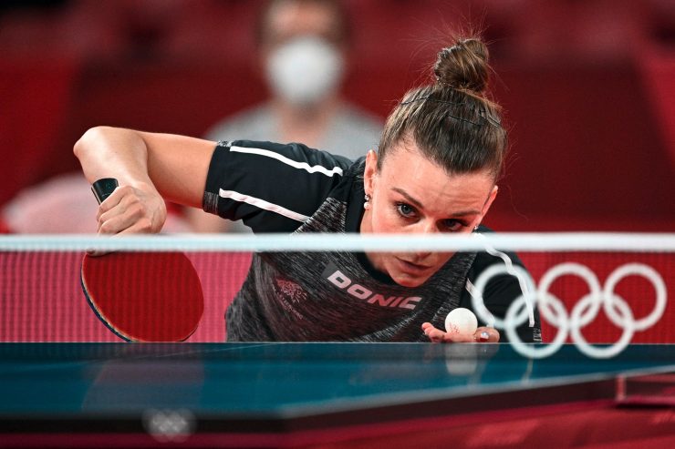 Tokyo 2020 / Tischtennisspielerin Sarah De Nutte scheitert nach umkämpftem Spiel in Runde eins