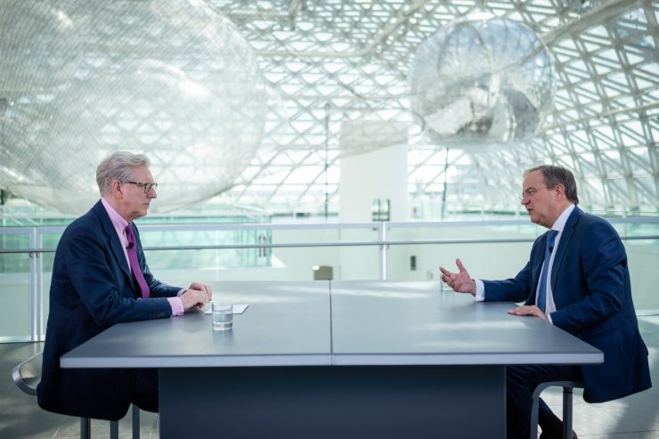 Deutschland / CDU-Kanzlerkandidat Laschet: „Söder treibt mich nicht“