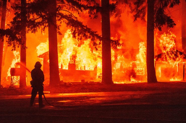 Wetterextreme in den USA / Hitze, Feuer, Fluten und Hurrikane