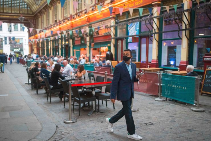 Großbritannien / Trotz neuer Freiheit weniger Infektionen