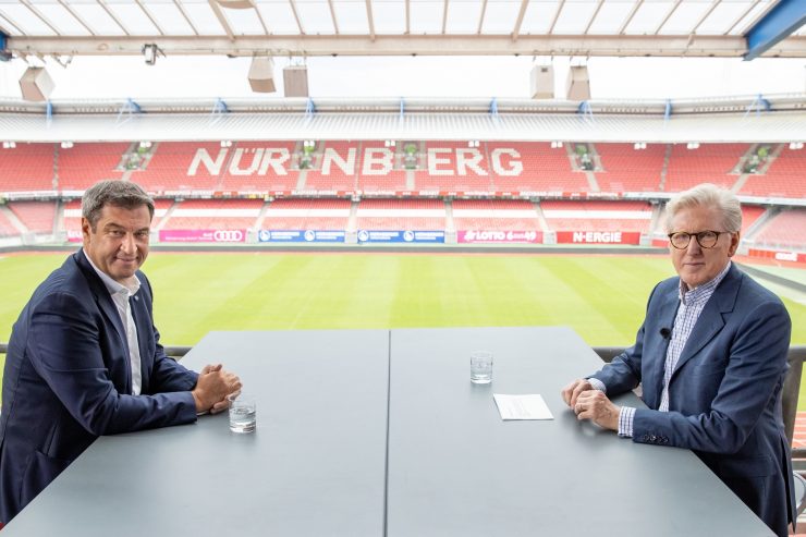 Deutschland / CSU-Chef Söder stichelt im Sommerinterview weiter gegen Laschet