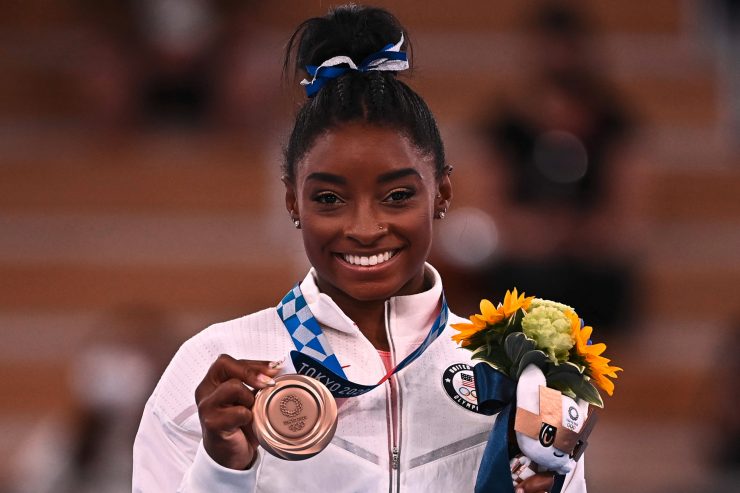 Toyko 2020 / Comeback mit Olympia-Bronze – Turn-Star Biles „stolz auf mich“ 