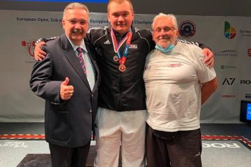 Powerlifting / Parage holt Bronze im Kreuzheben bei den European Equipped Men’s Championships