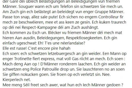 Am Montagabend gab es auf Irènes Facebook-Post 164 Reaktionen und 101 Kommentare. Er wurde fast 600 Mal geteilt.