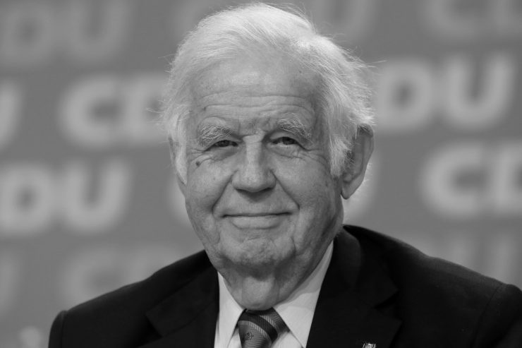 Deutschland / CDU-Politiker Kurt Biedenkopf ist gestorben