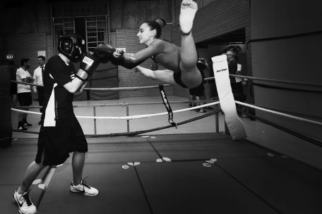 Wenn zwei Sportarten und eine Fotografin aufeinandertreffen