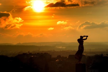 Sonnenuntergang im Dezember 2012&nbsp;