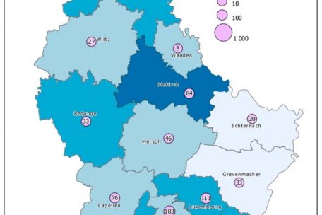 Anzahl der neuen F&auml;lle pro Kanton