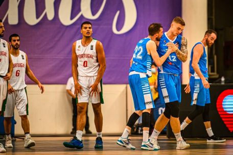 F&uuml;r die FLBB-Auswahl um Bobby Melcher (Nr. 22) und Jo&eacute; Kalmes (Nr. 12) geht es darum, die Erfahrungswerte gegen Schweden und Portugal mitzunehmen und in der n&auml;chsten Vorqualifikation im November neu anzugreifen